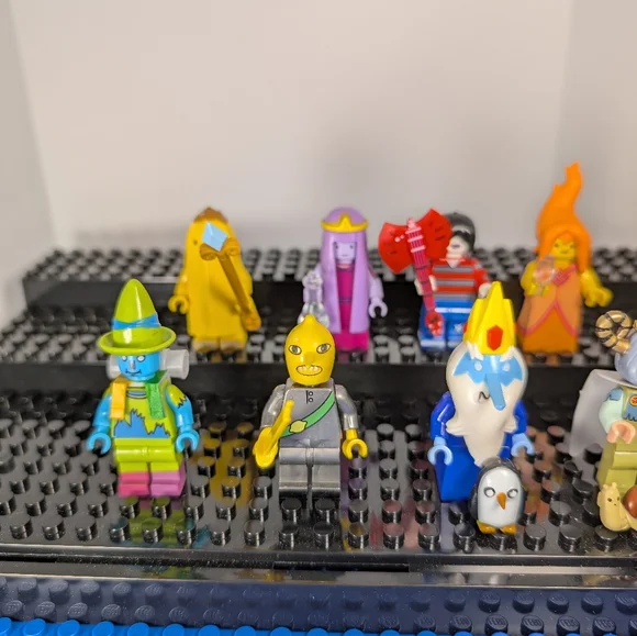 8 Minifigures- Adventure Time Anime Building Block Toy Action Figure Lot - Picture 3 of 13